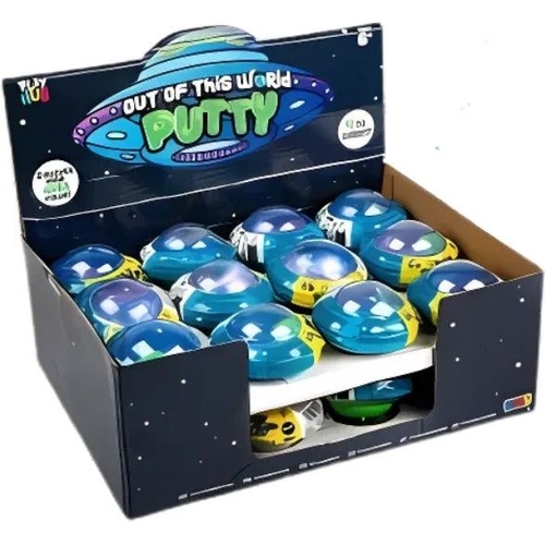 Wholesale UFO Space Slime - Case of 24 - Green