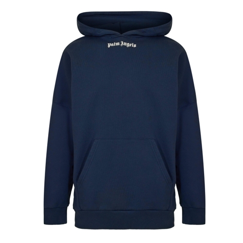 Palm Angels Overhead Hoodie - Blue - S