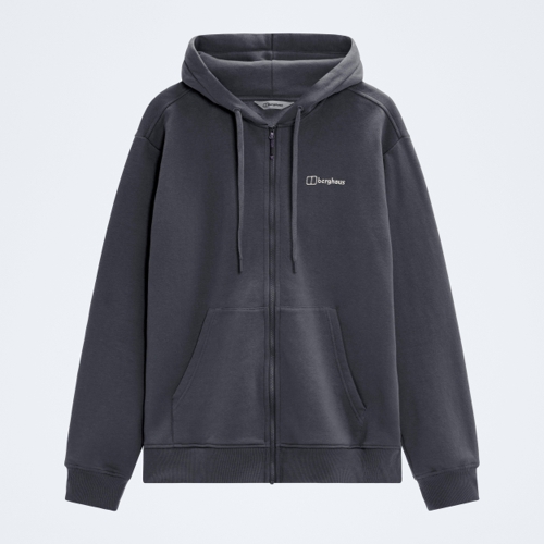Berghaus Essential Logo Full Zip Hoodie - Black - L