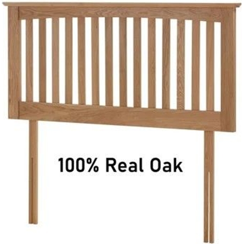 Save On Goods UK Vivaldi Slat Headboard - 5Ft King Size - Brown
