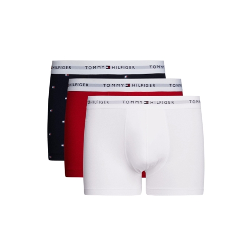Tommy Hilfiger 3 Pack Signature Boxer Shorts - Black