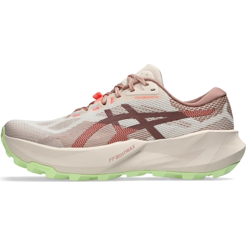 ASICS Trabuco 14 Hiking Shoes - Brown - Green - Size 6