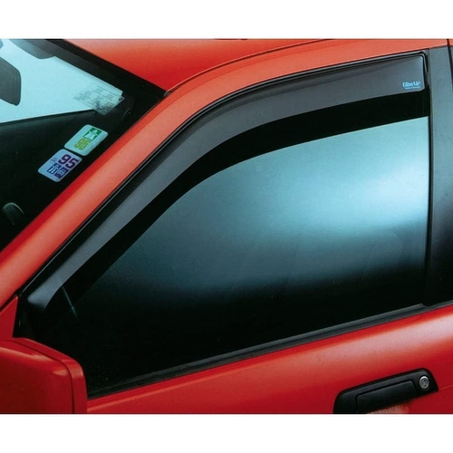 Wind Deflectors - Smoked Rain Guard - 2 Pieces - Front Right Left - Climair CLI0033777