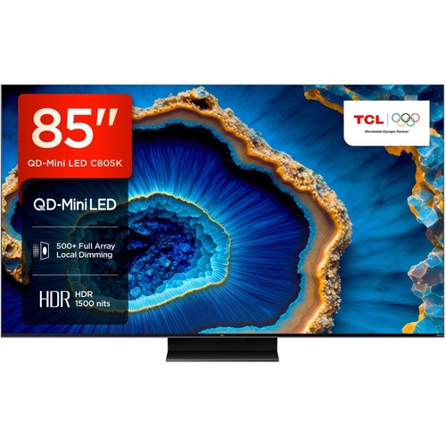 TCL 85" C80 Series - 4K Ultra HD - Black