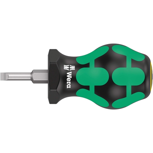 Wera 335 Stubby Slotted Screwdriver - 0.8 x 4mm