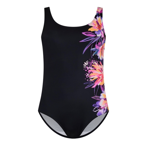 Zoggs Bloomsbury Scoopback Womens - Black - XS