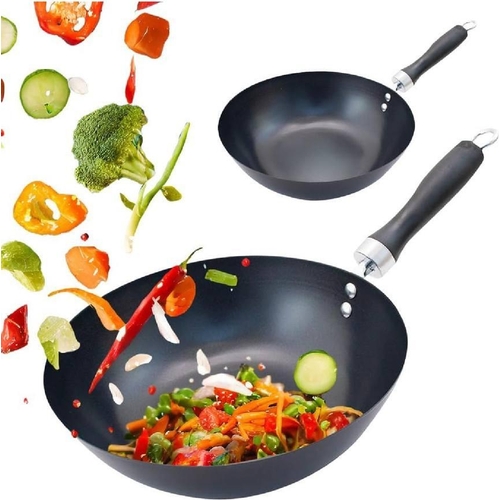 Non Stick Wok - 24cm - Black