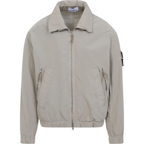 Stone Island David Light-TC Compass shirt jacket - Beige