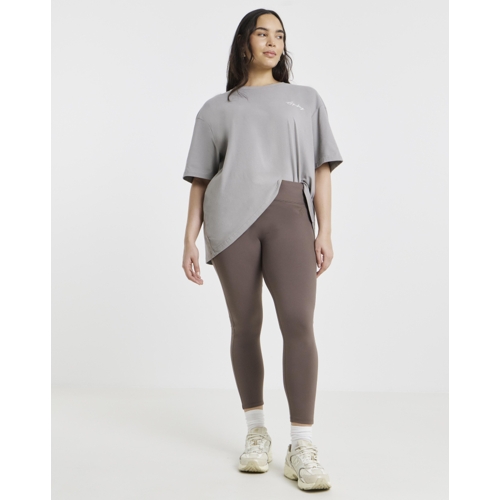 Gym King Peach Luxe Redefined Legging - Brown - Size: 14