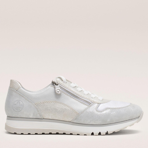 Rieker Trainers - Blue/Grey - 3.5