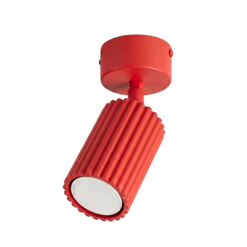 Sollux Lighting Karbon Ceiling Lamp - Red
