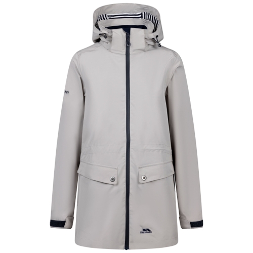 Hooded Waterproof Jacket - White - XXXL