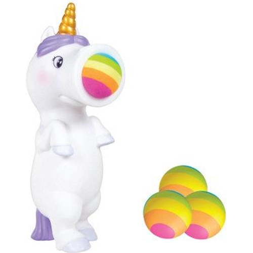 Squeeze Popper - Unicorn - White