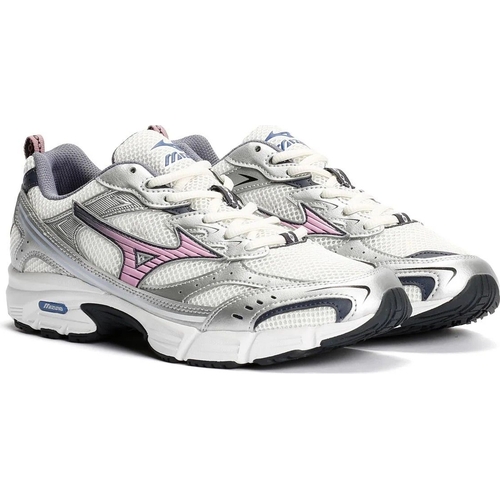 Mizuno MXR Sport Trainers - White/Silver - UK 4