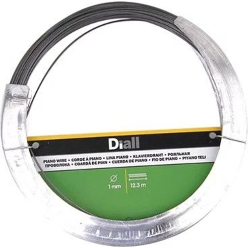 Diall Steel Piano Wire - Black