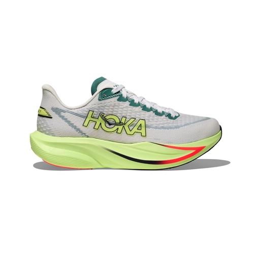 HOKA Mach 7 Trainers - White/Orange - UK 10