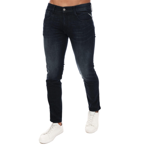Replay Anbass Slim-Fit Jeans - Blue - 38