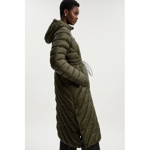 Karen Millen Lightweight Knee Length Packable Coat - Plaid - M