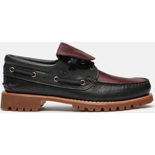 Timberland Authentic 3-Eye Lug Boat Shoe - Brown - UK 7