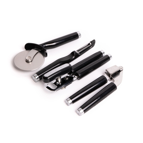 KitchenAid 4pc Utensil Set - Onyx Black
