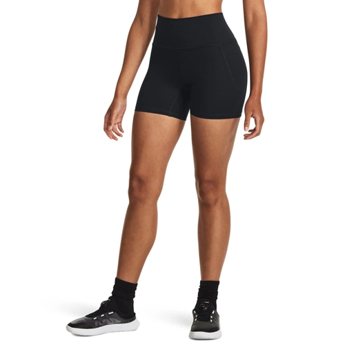 Under Armour Meridian Middy Shorts - 5" Inseam - Black