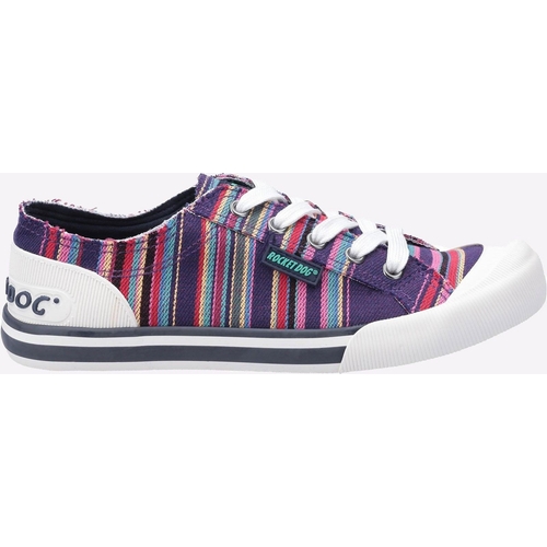 Rocket Dog Jazzin Trainers - Purple - Size UK 5