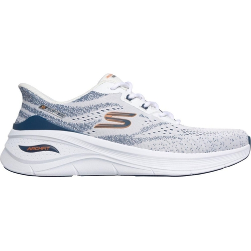 Skechers Arch Fit 3.0 Trainers - White/Blue - Size 8