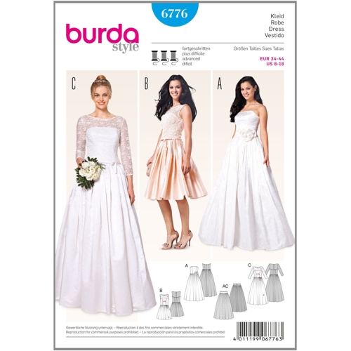 Burda Sewing Pattern 6776
