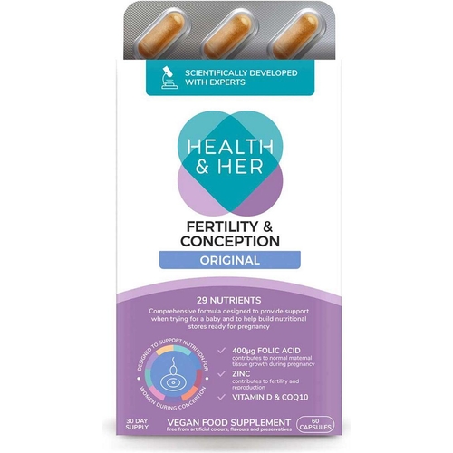 Health & Her Fertility And Conception - 60 Capsules