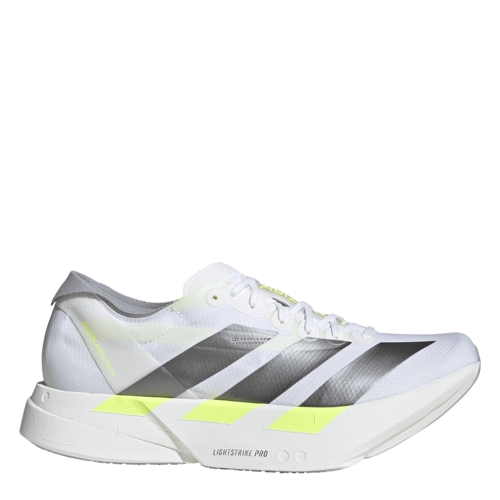 adidas Adizero Adios Pro 4 - White/Yellow - 9.5