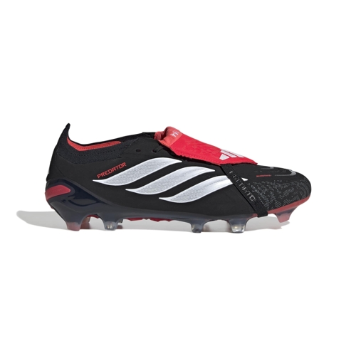 adidas Predator Elite Fold-Over Tongue FG/AG Football Boots - Black/Red