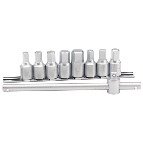 Draper Drain Plug Key Set - 3/8" Sq. Dr. - 10 Piece