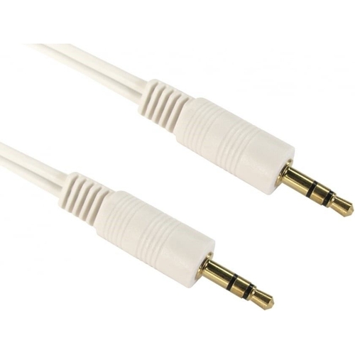 Cables Direct 3.5 mm - 3.5 mm M/M audio cable - 3m - White