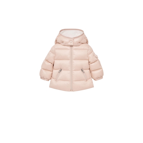 Moncler Enfant Bady Hooded Down Jacket - Pink - 3-4