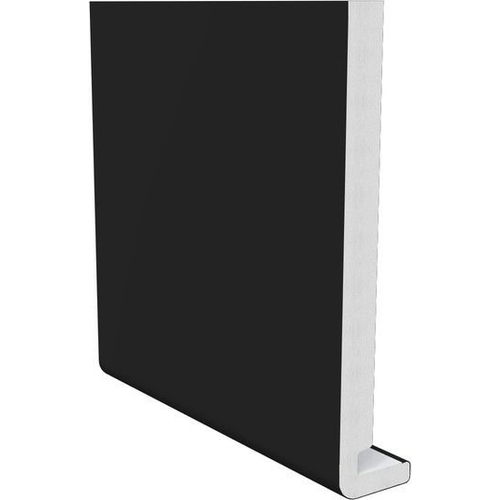 Fascia Board - 250mm - Black Smooth - 5mtr