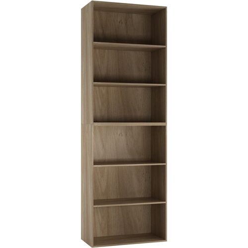 6 Tier Book Shelf - Urbn-Living - Brown