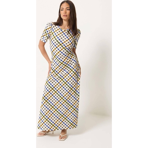 PixieGirl Maxi Dress - Checkered - Size: 6