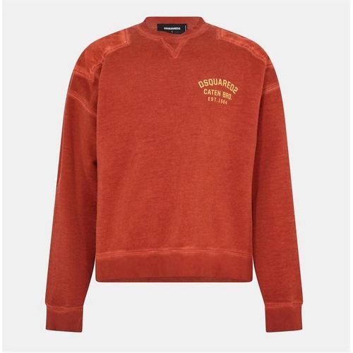 DSQUARED2 DSQ Caten Crew Sn54 - Red - Regular - Crew