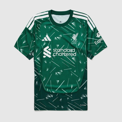 adidas Liverpool 26/27 Goalkeeper Shirt - Green - Regular - Crew - L