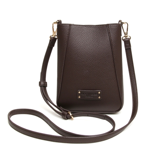 Alice Wheeler London Kensington Phone Crossbody Bag - Brown