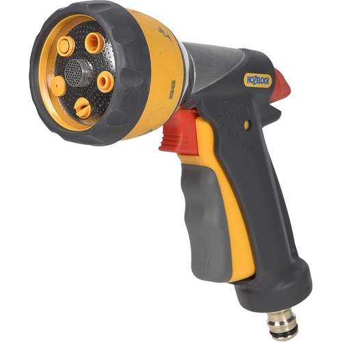 Hozelock Multi Spray Ultramax Pro Hose Gun - Seven Patterns Lockable Trigger Flow Control
