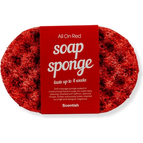 Scentish All On Red Soap Sponge - Floral