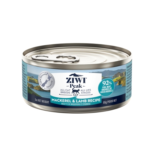 Ziwi Peak Daily Cat Cuisine Mackerel and Lamb Recipe Cat Tins - 24 x 85g