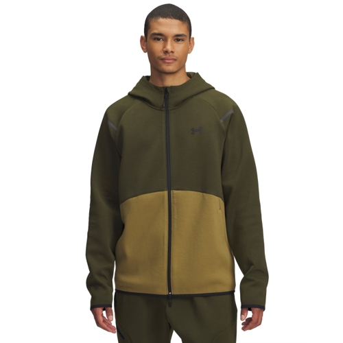 Under Armour Unstoppable Fleece Full-Zip Hoodie - Green - Regular - M