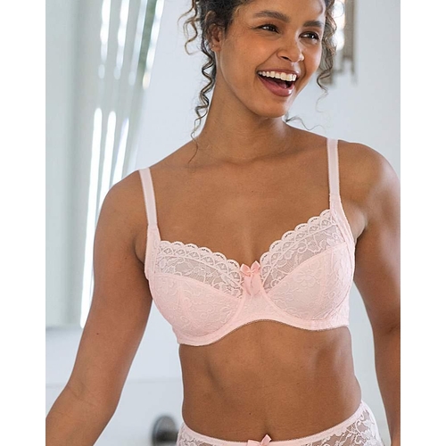 Pour Moi Rebel Full Cup Bra - Pink - 36H