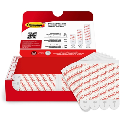 Command Large Refill Strips - 20 Count