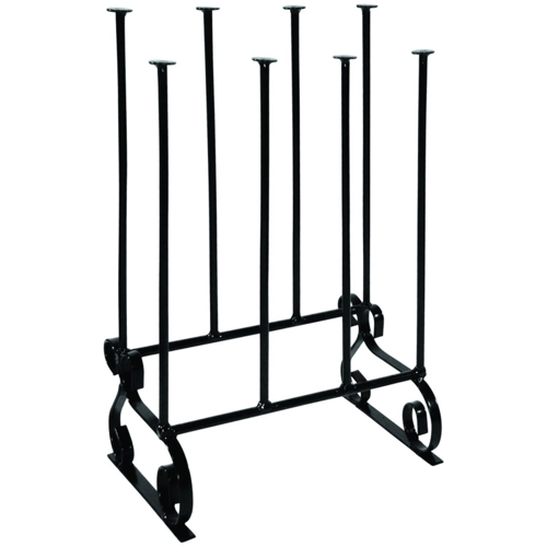 Wellington Boot Stand - 4 Pair - Black
