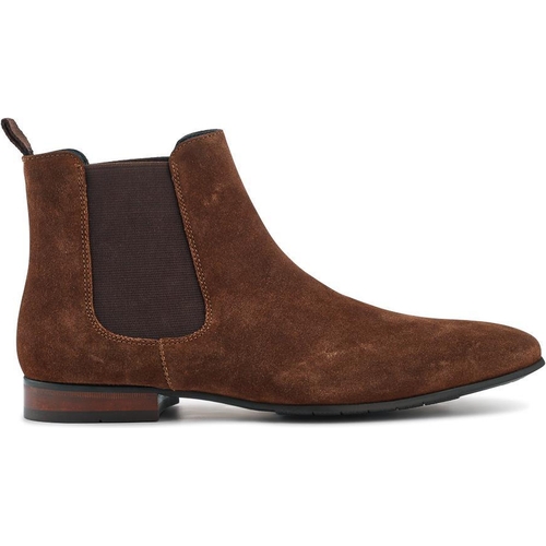 Jones Bootmaker FAIRFORD Pointed-Toe Chelsea Boots - Brown - 8