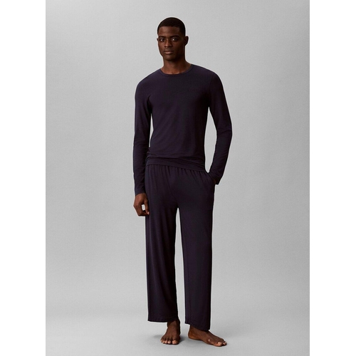 Calvin Klein Long Sleeve Pyjama Set - Blue - XL